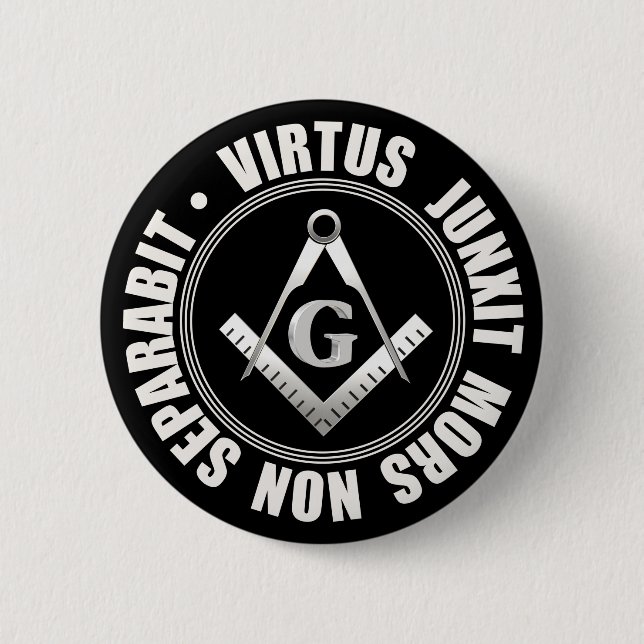 Masonic symbol button (Front)