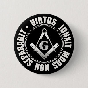 Masonic symbol button
