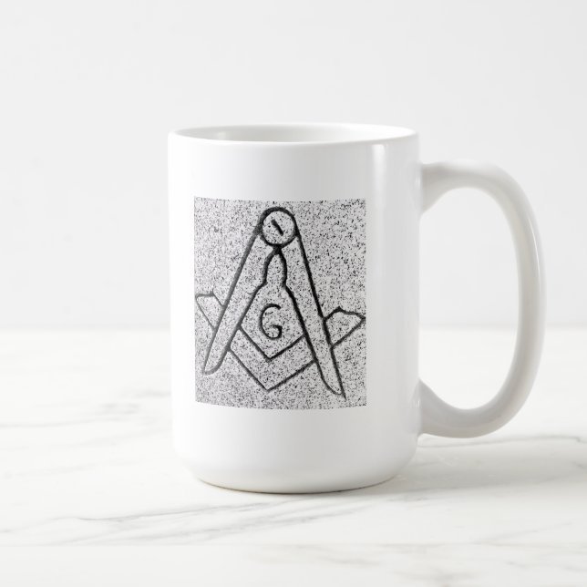 Masonic Symbol Coffee Mug (Right)