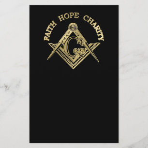 Masonic symbol flyer