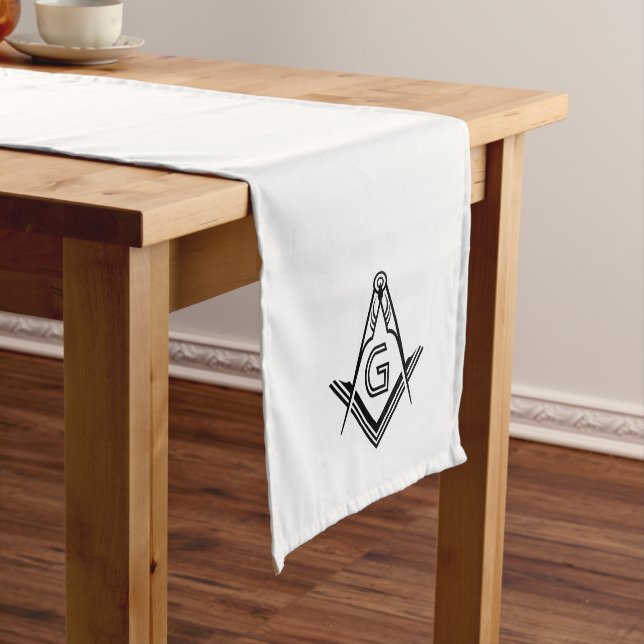 Masonic Table Runners | Freemason Decoration Ideas (In Situ)