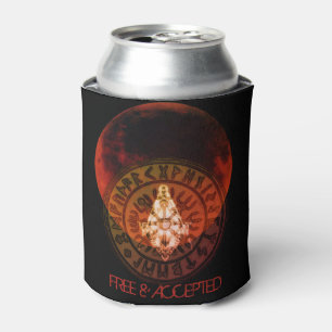 Masonic Warrior Can Cooler