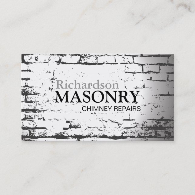 MASONRY BUSINESS CARD (Front)