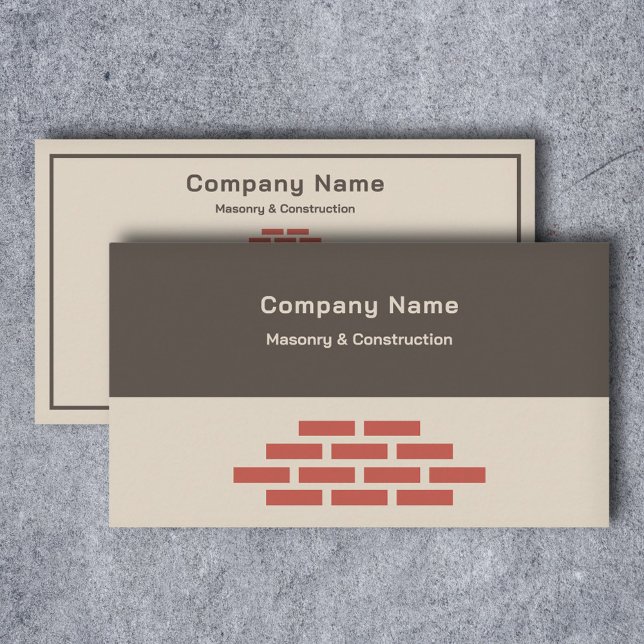 Masonry Business Card (Masonry Business Card)