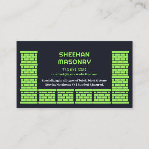 Masonry Chimney Business Card