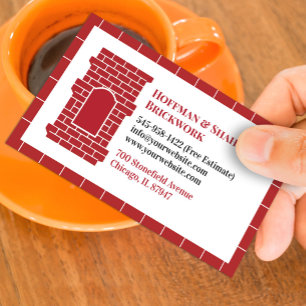 Masonry Chimney Business Card Template
