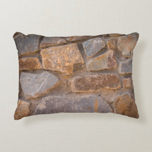 Masonry natural stoneabstract, ancient, antiquity, decorative cushion