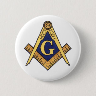 MASONS 6 CM ROUND BADGE