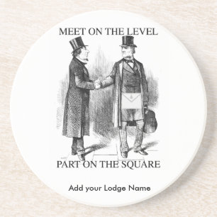 Masons Meeting Coaster