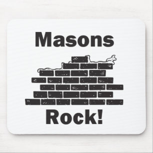Masons Rock Mouse Pad
