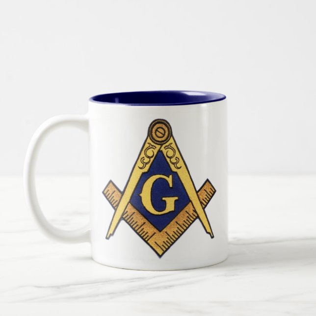 MASONS Two-Tone COFFEE MUG (Left)