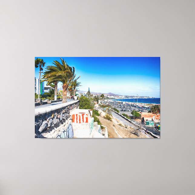 Maspalomas Canvas Print (Front)