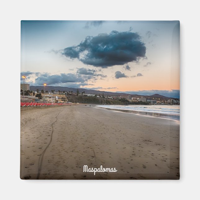 Maspalomas Sunset Magnet (Front)