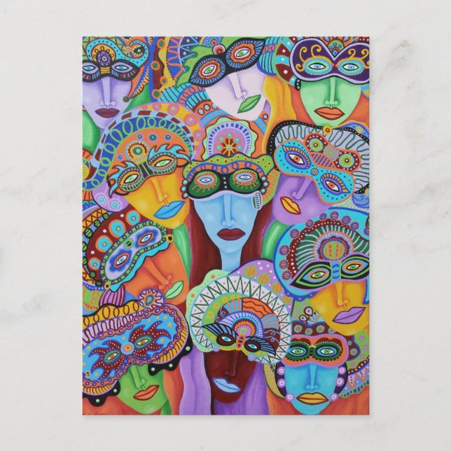 Masquerade 7 postcard (Front)