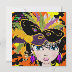 Masquerade Ball / Festival / Costume Party - SRF Invitation