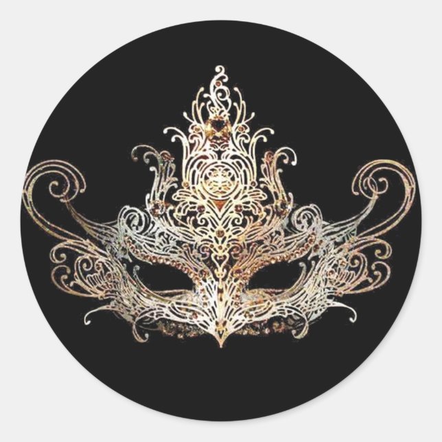 Masquerade Ball Stickers (Front)