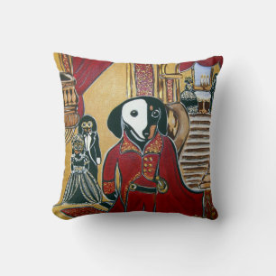 MASQUERADE DACHSHUND CUSHION
