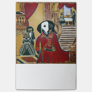 MASQUERADE DACHSHUND POST-IT NOTES