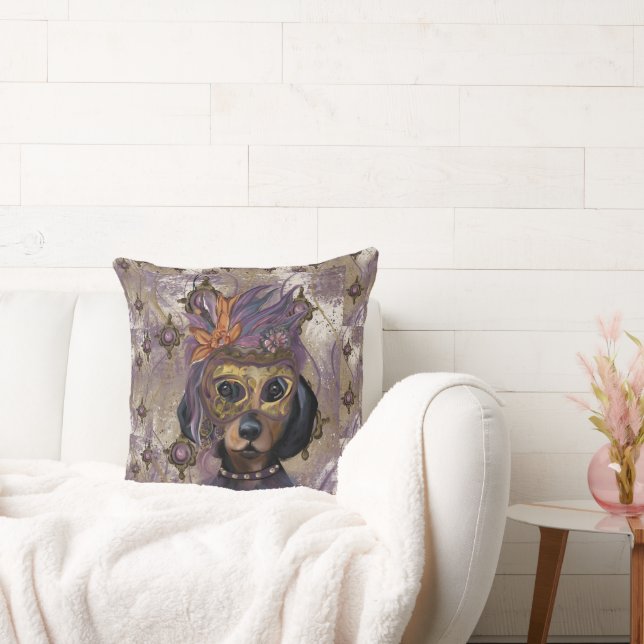 MASQUERADE DOXIE  ART      CUSHION (Couch)