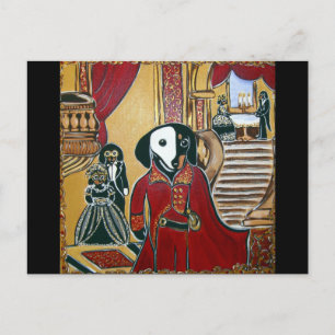 MASQUERADE DOXIE POSTCARD