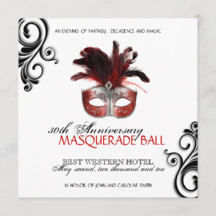 Masquerade Invitation