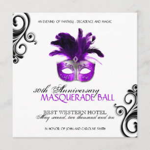 Masquerade Invitation