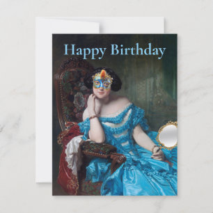 Masquerade Just Posh Happy birthday