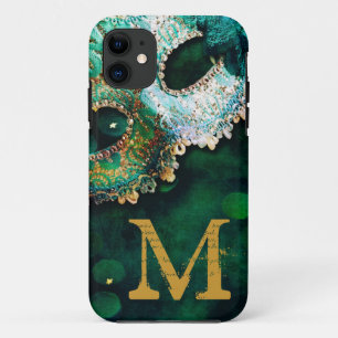 Masquerade Mask Costume Monogram IPHONE 5 Case