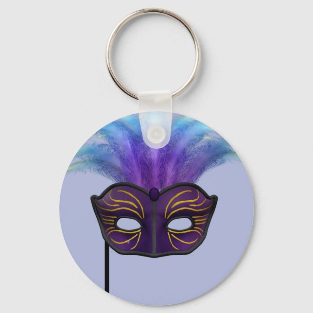 Masquerade Mask Key Ring (Front)