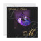 Masquerade Mask Purple Swirl Wedding Invitation
