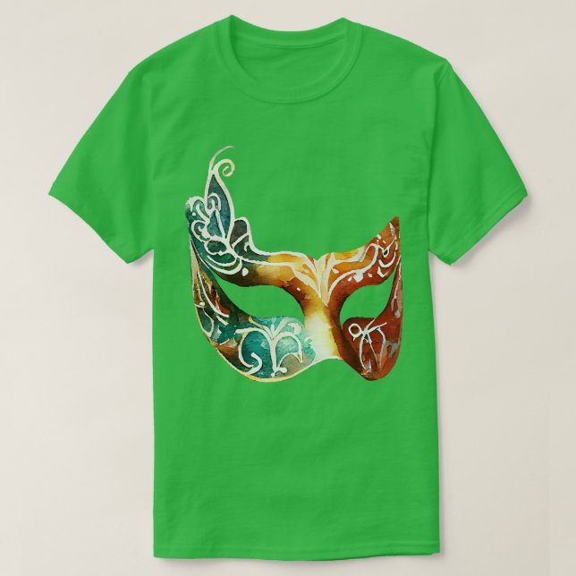 Masquerade mask TShirt (Design Front)