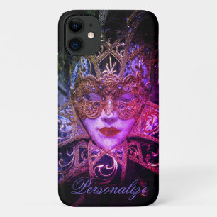 Masquerade mask Victorian elegant gothic black  Case-Mate iPhone Case