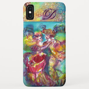 MASQUERADE NIGHT / CARNIVAL DANCE MONOGRAM iPhone XS MAX CASE