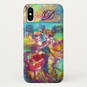 MASQUERADE NIGHT / CARNIVAL DANCE MONOGRAM Case-Mate iPhone CASE