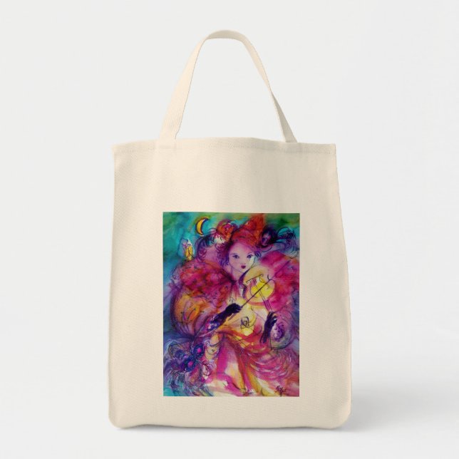 MASQUERADE NIGHT / Venetian Carnival Tote Bag (Front)