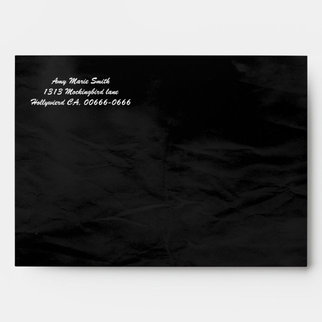 Masquerade Party Envelope (Front)