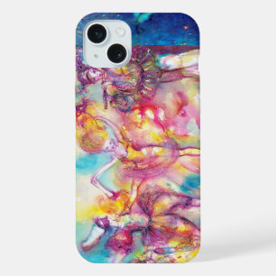 MASQUERADE PARTY,Mardi Gras Masks,Dance,Music iPhone 15 Plus Case