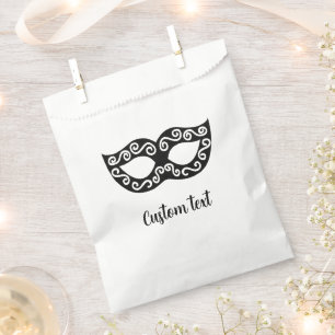 Masquerade party mask custom Birthday favour bags