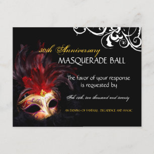Masquerade Reply Cards