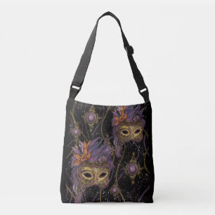 MASQUERADE VENICE ART CROSSBODY BAG