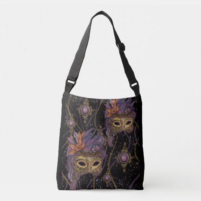 MASQUERADE VENICE  ART      CROSSBODY BAG (Front)