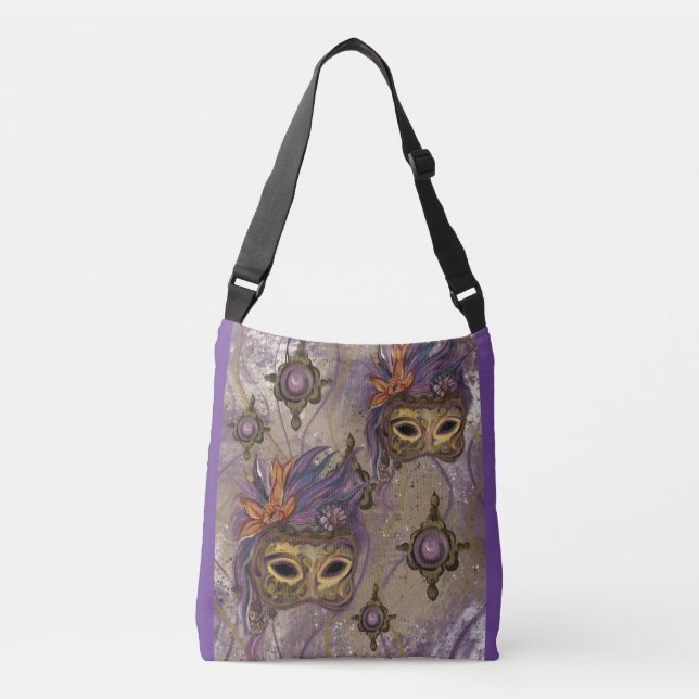 MASQUERADE VENICE  ART      CROSSBODY BAG (Front)