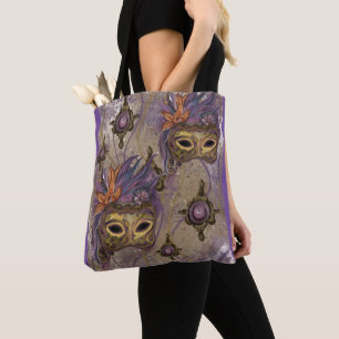 MASQUERADE VENICE ART TOTE BAG