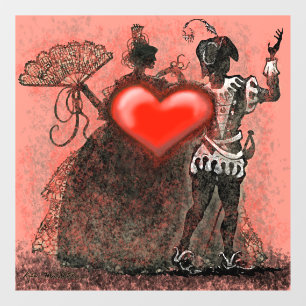 Masquerade Window Cling