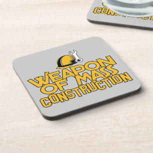 Mass Construction custom coasters