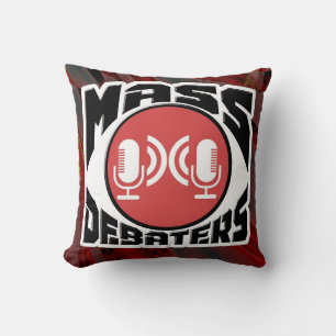 Mass-debaters Podcast Pillow