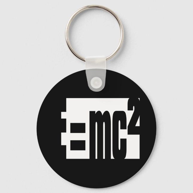 Mass–energy equivalence key ring (Front)