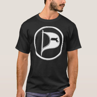 Mass Pirate Flag Dark T-Shirt
