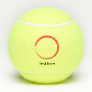 mass Promotional your logo here party supplies  Tennis Balls