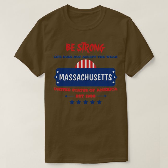 massachusetts10  T-Shirt (Design Front)
